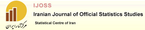 Ijoss Iranian Journal of Official Statistics Studies